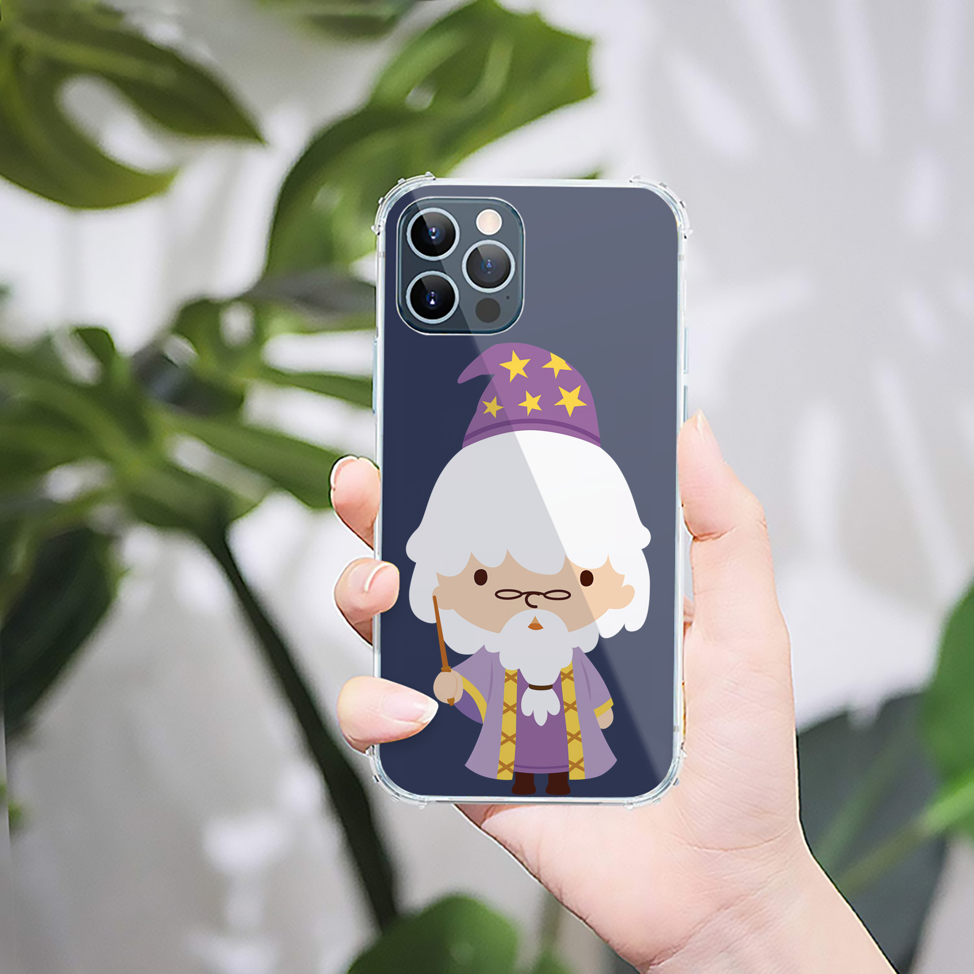 （画像用） Harry Potter ハリー・ポッターシリーズ 【iPhone 12シリーズ対応】透明スマホケース（クリアソフトケース）